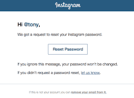 Instagram Suspicious Login Attempt