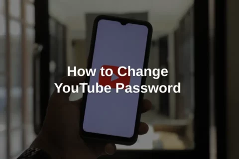 How to Change YouTube Password