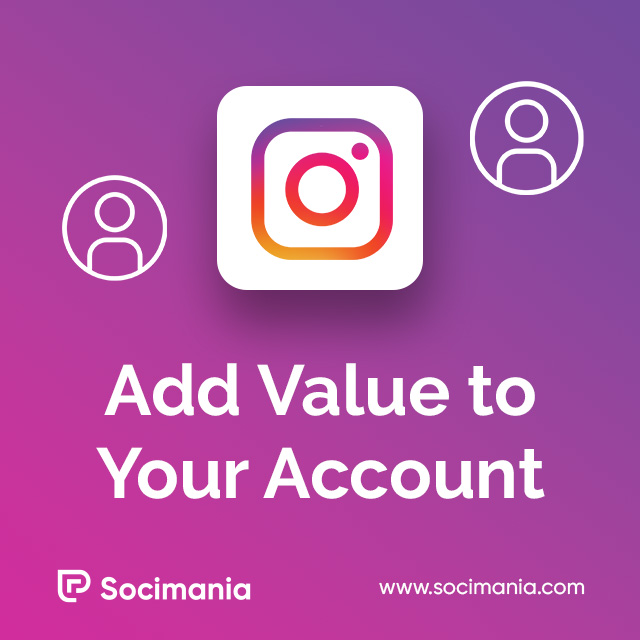 Add Value to Your Account