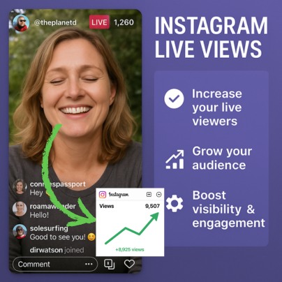 Buy Instagram Live Views