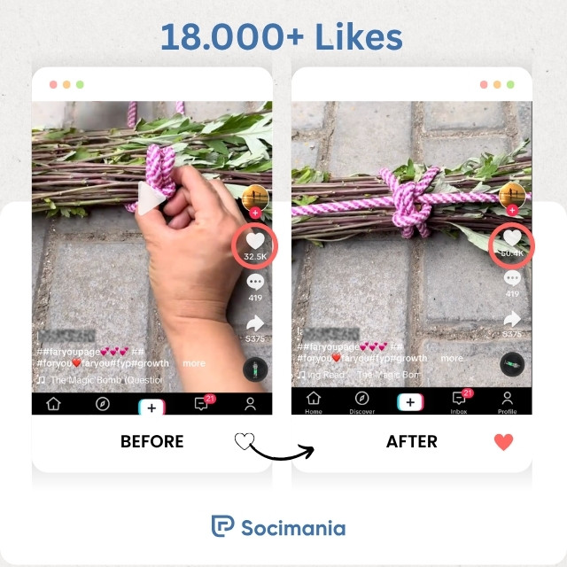 Socimania’s Free TikTok Likes