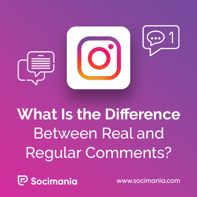 What Is the Difference Between Real and Regular Comments